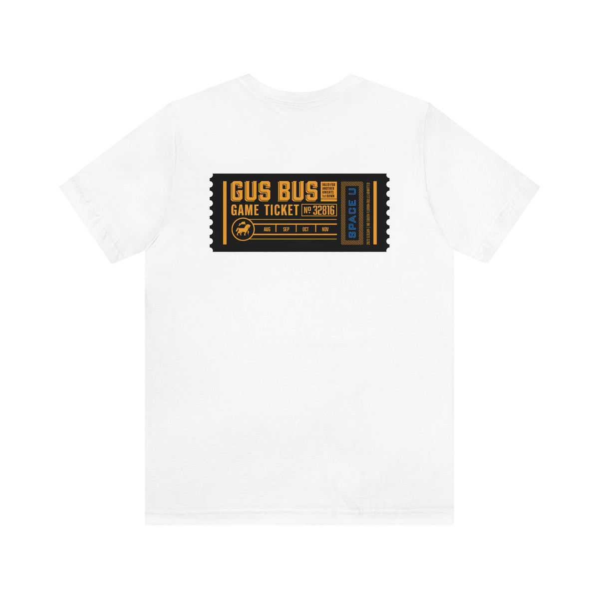 Gus Bus Ticket Tee | Orlando Shirts | Orlando Shirts